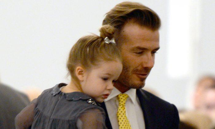 David Beckham Faces Backlash for Sharing Photo of Him Kissing Daughter on the Lips