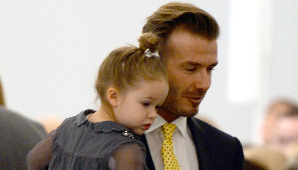 David Beckham Faces Backlash for Sharing Photo of Him Kissing Daughter on the Lips