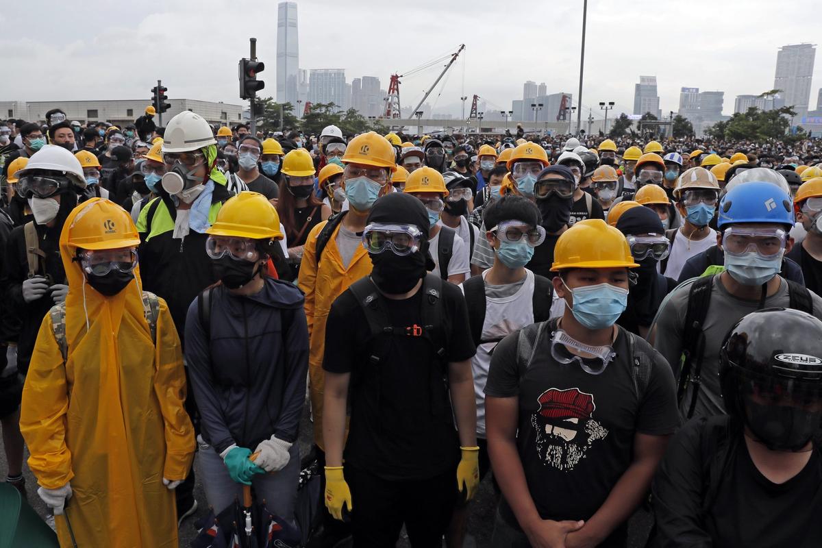 Hong Kong Protesters Wary of Chinese Surveillance Technology