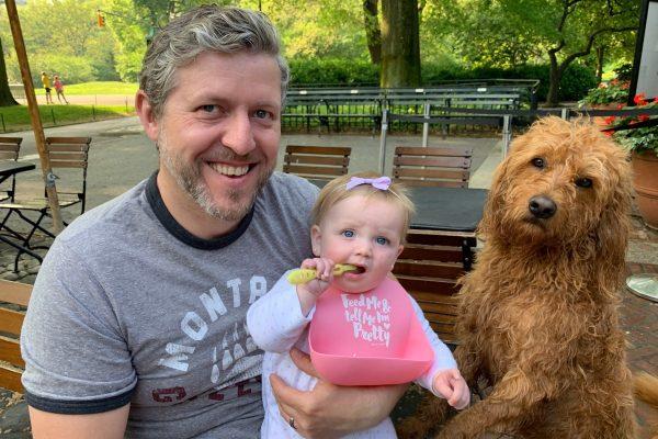 A GoFundMe campaign page has been set up on behalf of Chris (Krzysztof) Chodkowski, the Midtown man who was bitten by a pit bull protecting his baby daughter from a possible attack in New York's Central Park. (GoFundMe)