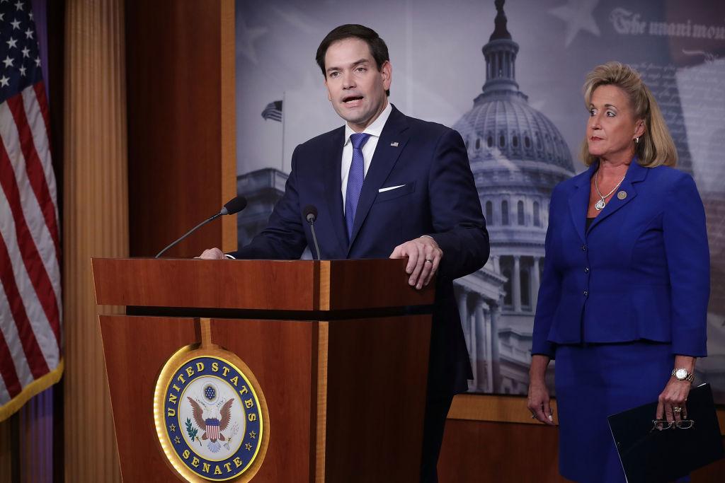 ©Getty Images | <a href="https://www.gettyimages.com/detail/news-photo/sen-marco-rubio-and-rep-ann-wagner-hold-a-news-conference-news-photo/1009756372">Chip Somodevilla </a>