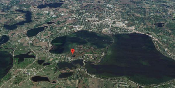 Dead Shot Bay on Detroit Lake, Minnesota. (Screenshot/Google Maps)
