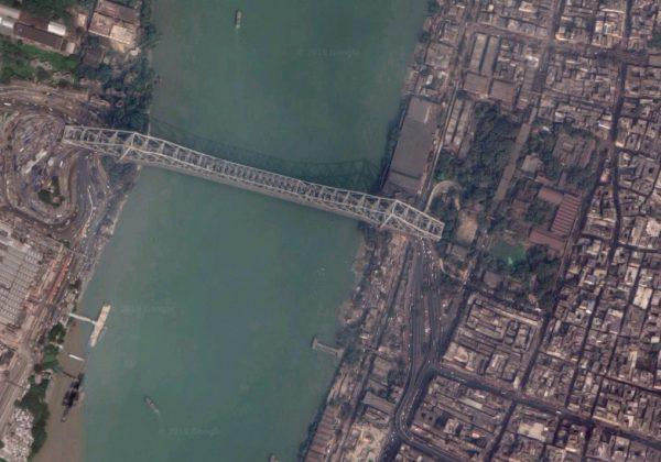 Howrah Bridge. (Screenshot/Google Maps)