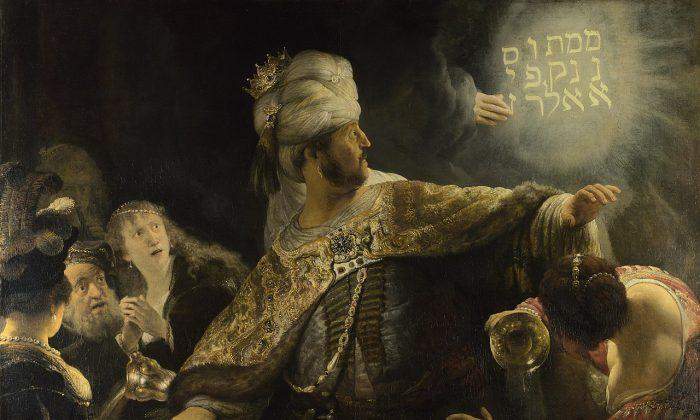 Rembrandt and ‘The Writing on the Wall’