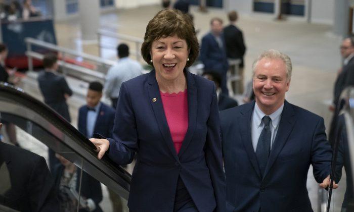 Collins Casts 7,000th Straight Vote as Re-election Race Looms