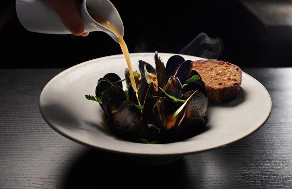 Blue Hill Mussels, which will be featured at Acadia House Provisions. (Anthony Tahlier)