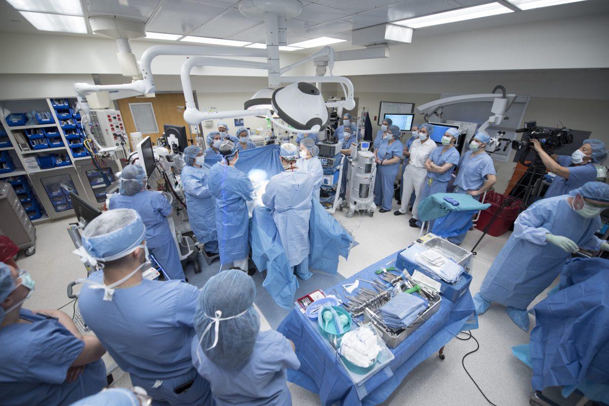 A multispecialty team of clinicians performed the surgery in February (Cleveland Cinic)