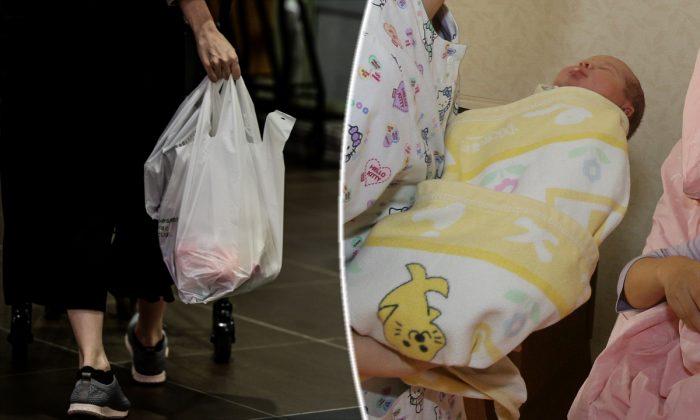 Mother Wraps Newborn in Plastic Bag, Abandons Baby in Large Metal Box