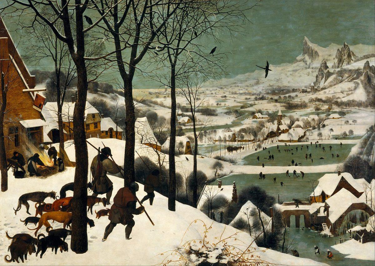 “The Hunters in the Snow,” 1565, by Pieter Bruegel the Elder. (Public Domain)