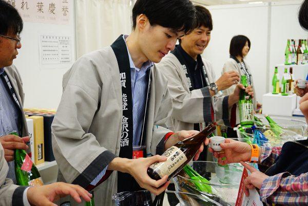 Brewers’ associations from 45 different prefectures presented their local products. (The Epoch Times)