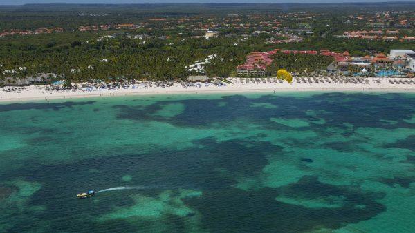 An aerial view of Punta Cana, Dominican Republic. (Erika Santelices/AFP/Getty Images)