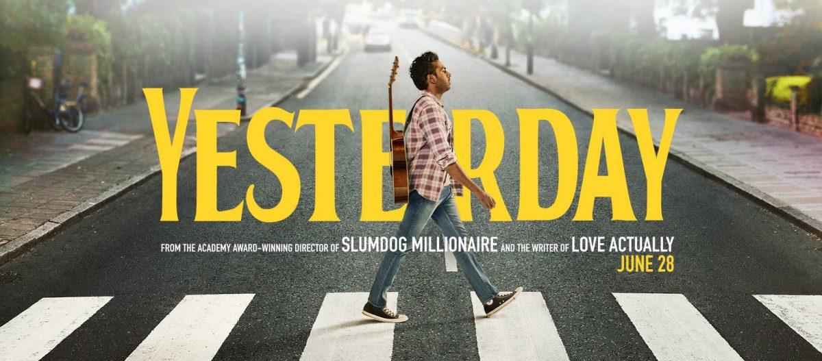 Himesh Patel plays a man who plagiarizes The Beatles, in “Yesterday.” (Universal Pictures)