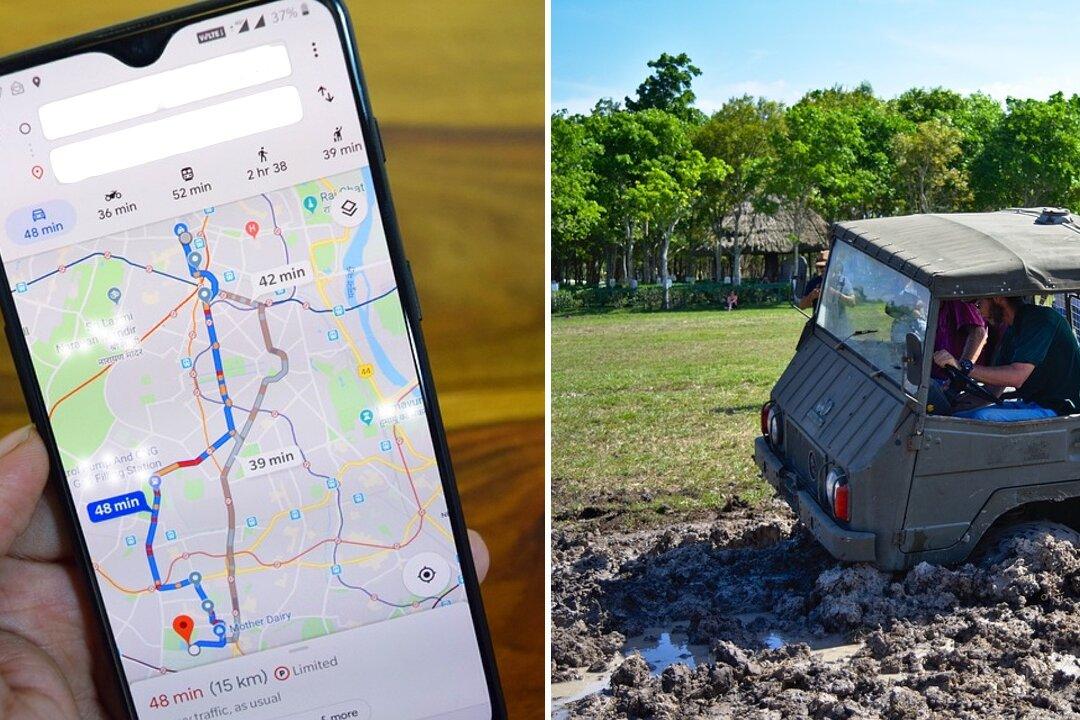 About 100 Cars Get Stuck in Mud After Google Map Routes Them to Empty Field