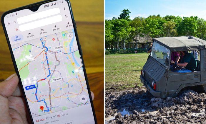About 100 Cars Get Stuck in Mud After Google Map Routes Them to Empty Field