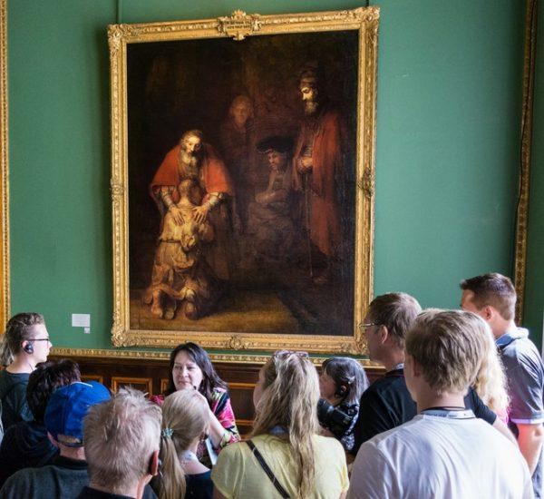 "The Return of the Prodigal Son" by Rembrandt van Rijn at the State Hermitage Museum in St. Petersburg, Russia. (Sergieiev/Shutterstock)