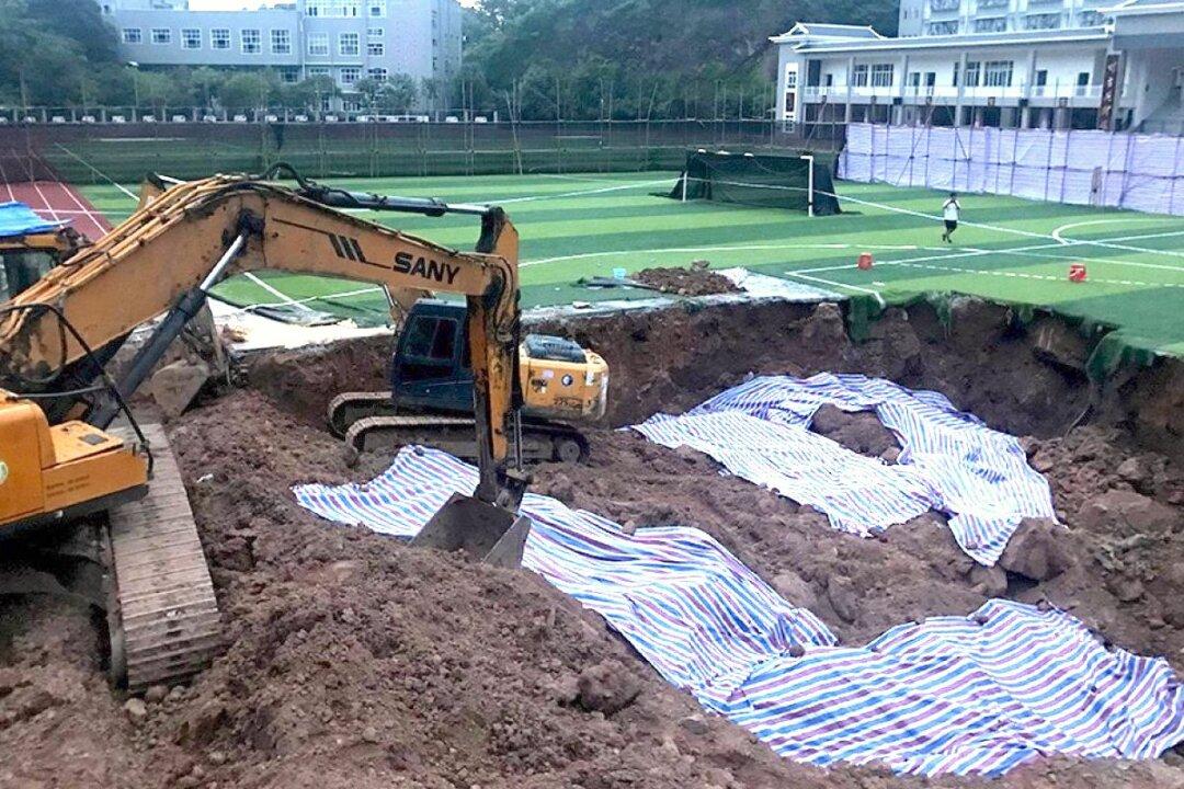 Discovery of Man’s Body Under School Playground Casts Spotlight on Alleged Corruption