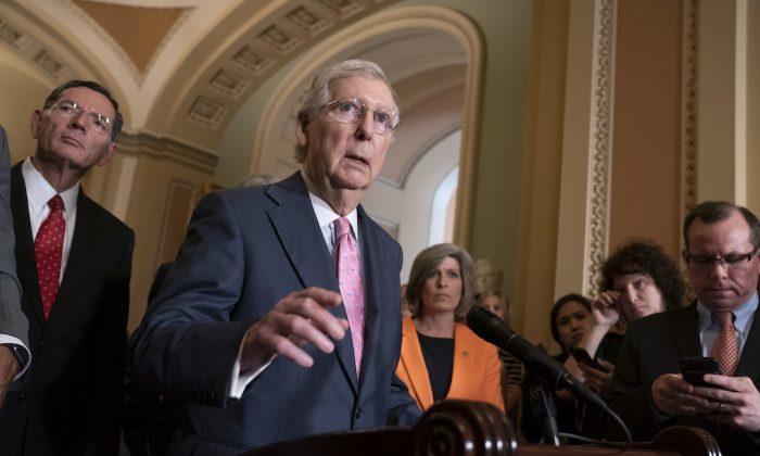 McConnell Says White House Is Preparing Proposal to Address ‘Horrendous’ Shootings