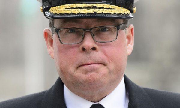 Vice-Admiral Mark Norman arrives to court in Ottawa on March 28, 2019. (Sean Kilpatrick/The Canadian Press)