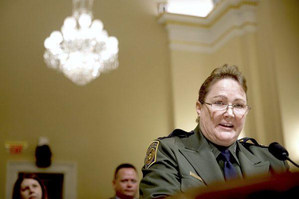 US Border Patrol Chief Carla Provost testifies during a House Homeland Security Committee Hearing on Capitol Hill in Washington, on June 20, 2019. (Tom Brenner/Getty Images)
