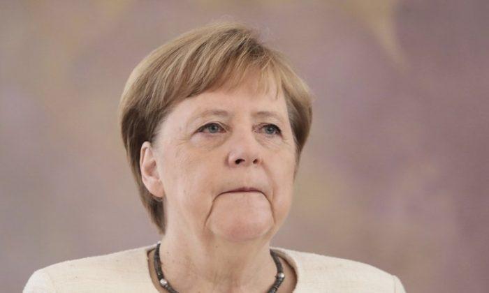 Germany’s Angela Merkel Seen Shaking Again at Berlin Event