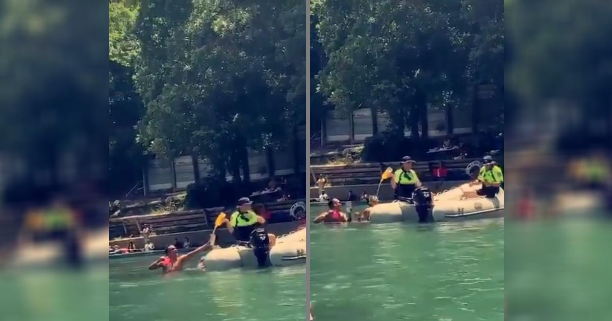 Viral Video Shows Texan Boaters Trying to Chug Liquor Before Police Dump It Into River