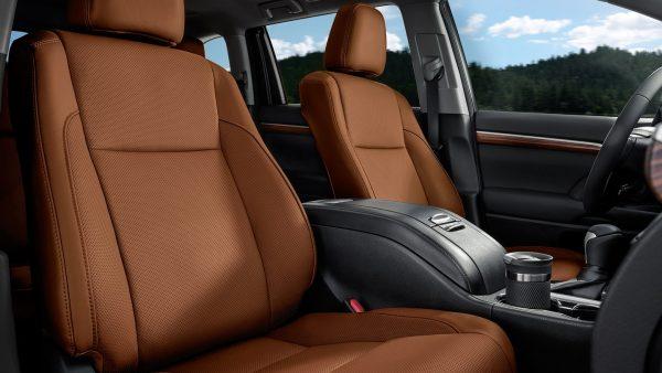 The interior of the Limited Platinum Package. (Courtesy of Toyota)