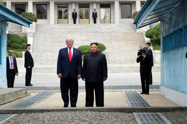 President Donald Trump and North Korean dictator Kim Jong Un. (Handout photo by Dong-A Ilbo via Getty Images)