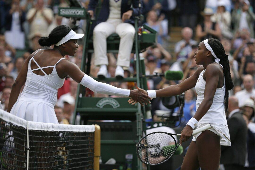 Gauff, Just 15, Shocks 5-time Champ Venus, 39, at Wimbledon