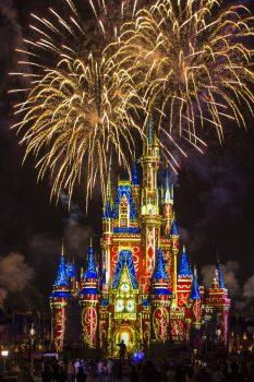 The "Happily Ever After" fireworks show at the Magic Kingdom Park. (Matt Stroshane/Disney)
