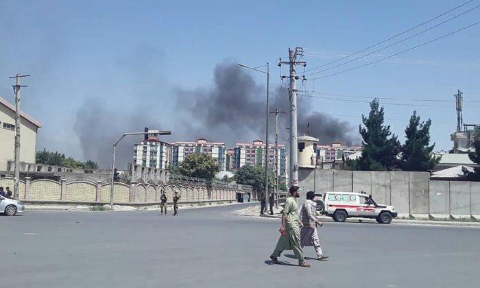 Taliban Bombing in Afghan Capital Kills 6, Wounds Scores
