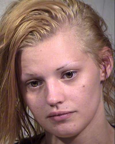 Krystal Whipple in a booking photo. (Maricopa County Sheriff’s Office)