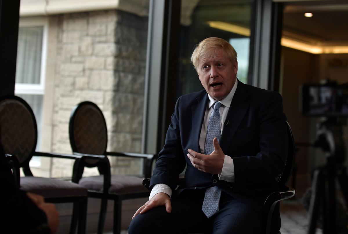 UK PM Candidate Johnson Says He Backs Hong Kong People ‘Every Inch of the Way’