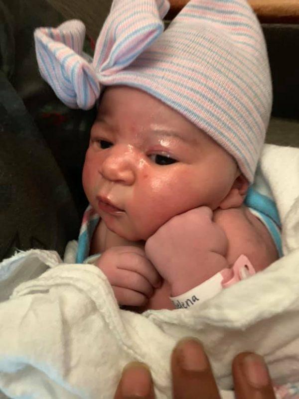 Baby Serenity was born at Sacred Heart Hospital in Pensacola, Florida, on June 26. (Photo courtesy of Selena Gray)