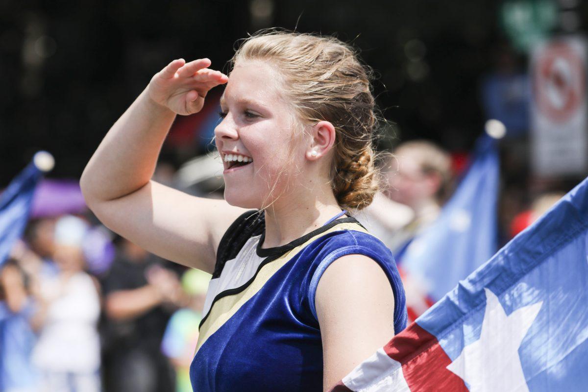 The Fourth of July parade in Washington, on July 4, 2019. (Charlotte Cuthbertson/The Epoch Times)
