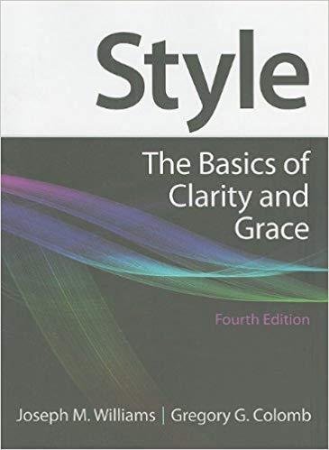 "Style: The Basics of Clarity and Grace."