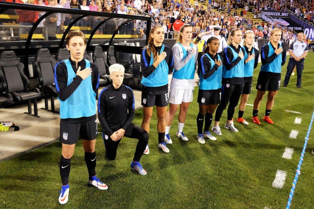 US Soccer Star Megan Rapinoe Reveals She Thinks Her Father Voted for Trump
