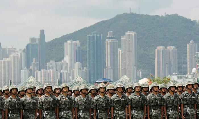 China’s Army Garrison in Hong Kong Releases Video With ‘Anti-Riot’ Scenes