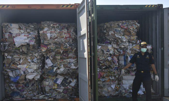 Indonesia Returning 57 Containers of Developed World’s Waste