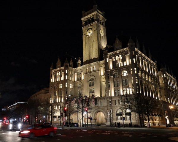 The Trump International Hotel is seen in Washington on March 22, 2019. (Alex Wroblewski/Getty Images)