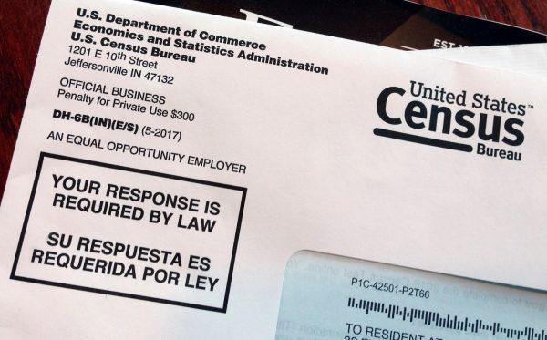 A letter from the U.S. Census Bureau in a file photo. (Michelle R. Smith/AP Photo)