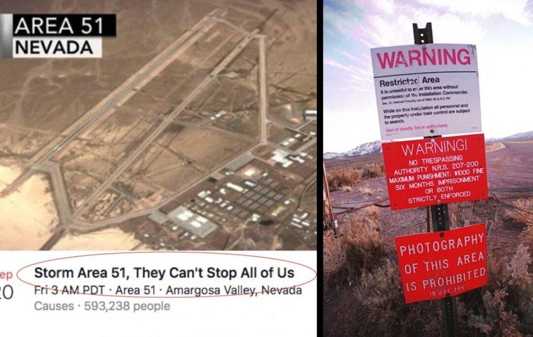 Nearly 300,000 UFO Sleuths Vow to ‘Storm Area 51’ in Search of Alien Secrets
