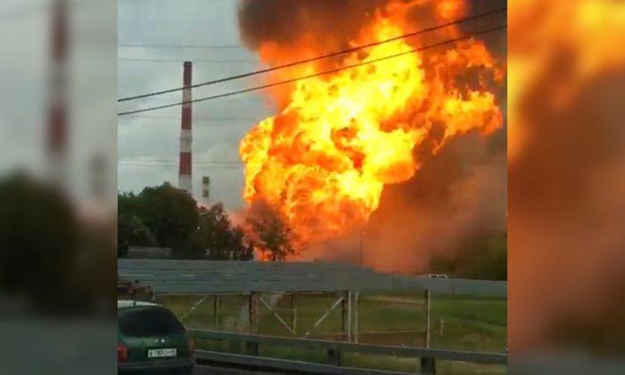 Major Fire Breaks out at Power Station in Moscow Region: TASS