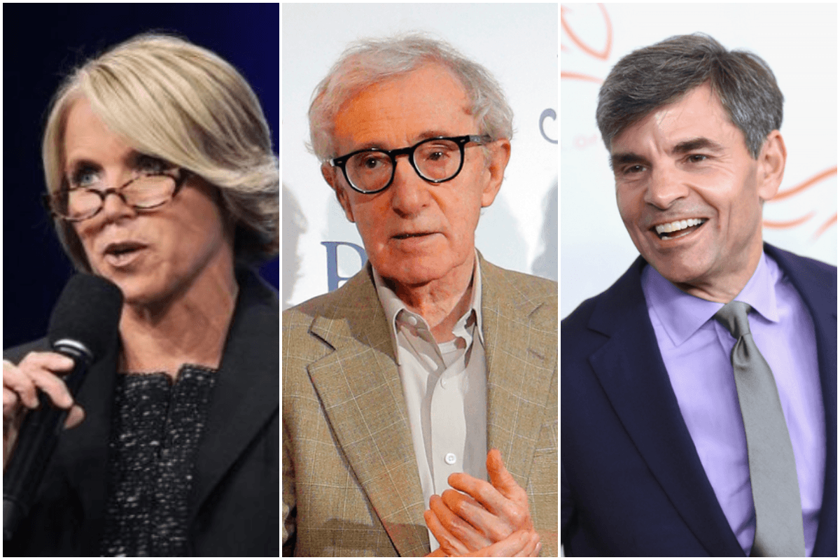 Katie Couric, Woody Allen, and George Stephanopoulos Attended Party With Epstein After 2008 Conviction