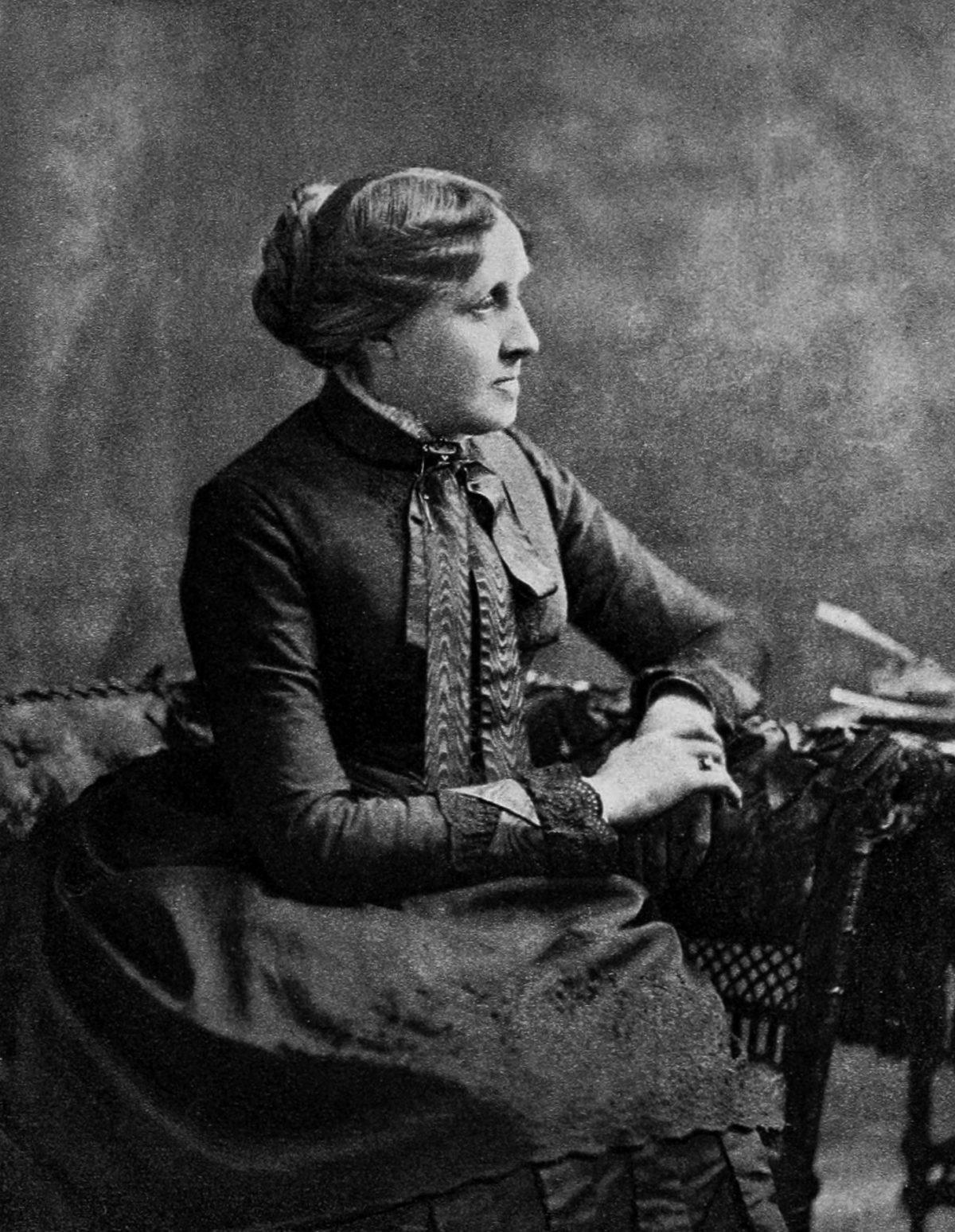 Louisa May Alcott, the author of “Little Women,” wrote one of the most heartrending death scenes in all of English literature. In the story, based on her own life, she describes the death of her dear sister Beth. (Public Domain)