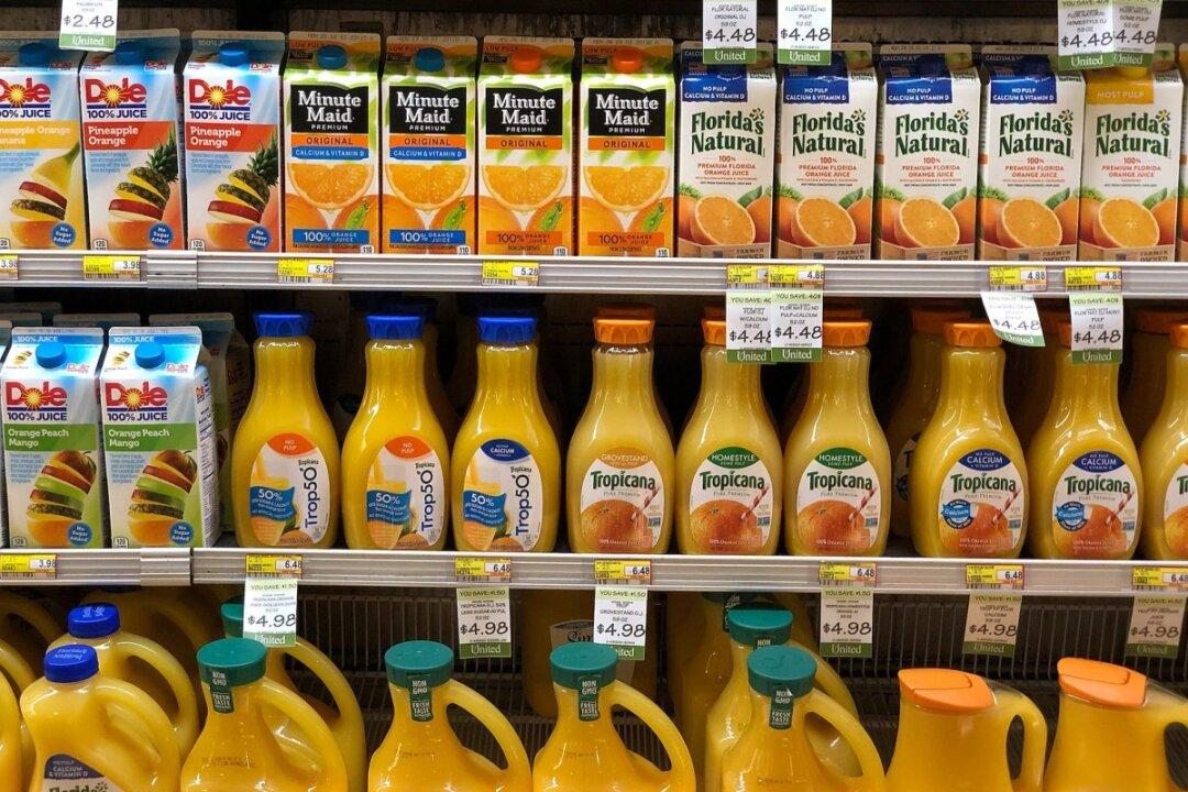 California Adds Fruit, Vegetable Juice to State’s Bottle Recycling Law