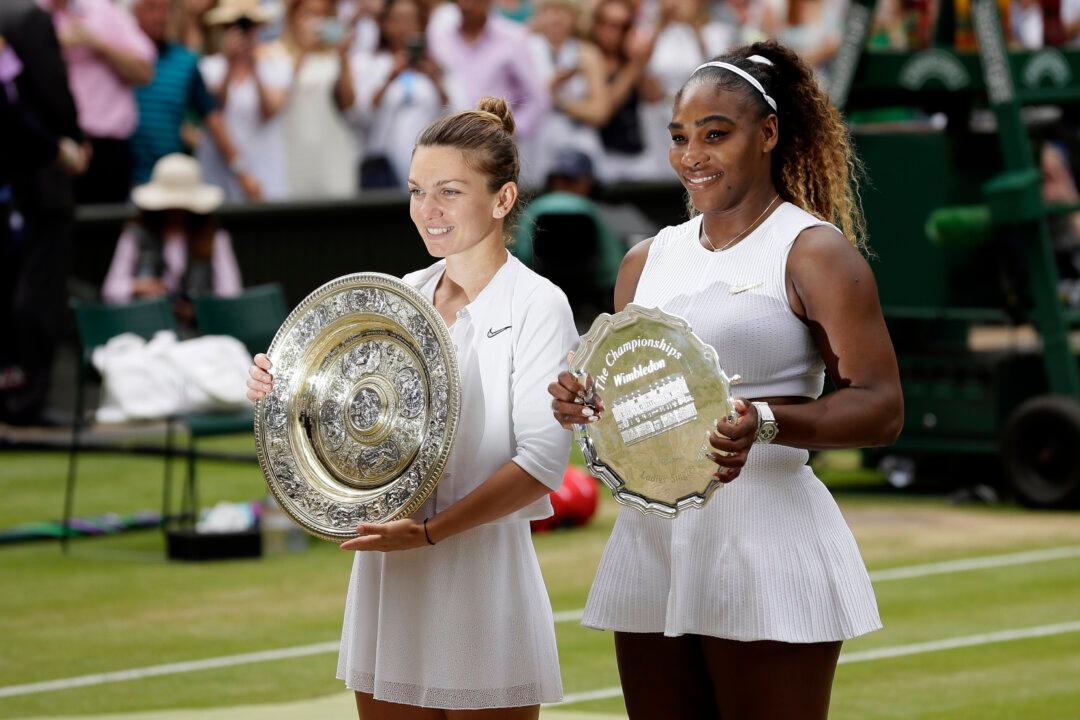 Halep Wins Wimbledon, Stops Williams’ Bid for 24th Slam