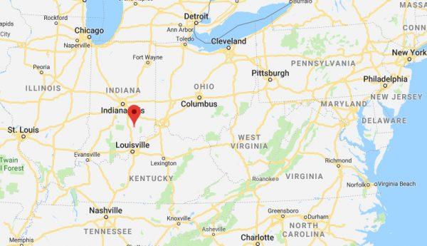 Jennings County, Indiana. (Screenshot/Google Maps)