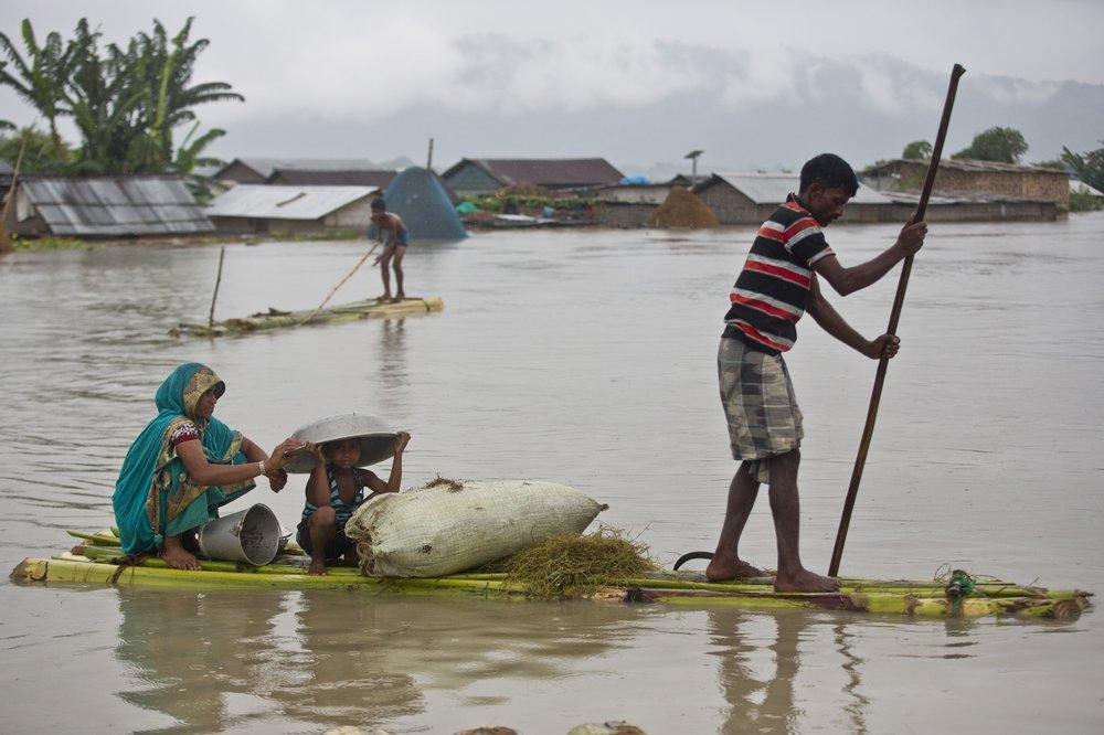 Floods and Landslides Kill at Least 88 People in Nepal and India