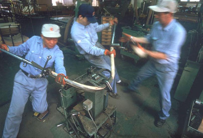 Wood-bending techniques are the starting point of Hida Sangyo as a company. (Hida Sangyu)