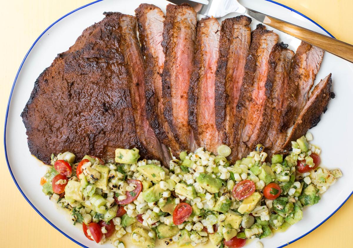 A Summery Steak Dinner